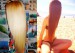Blond and brunet